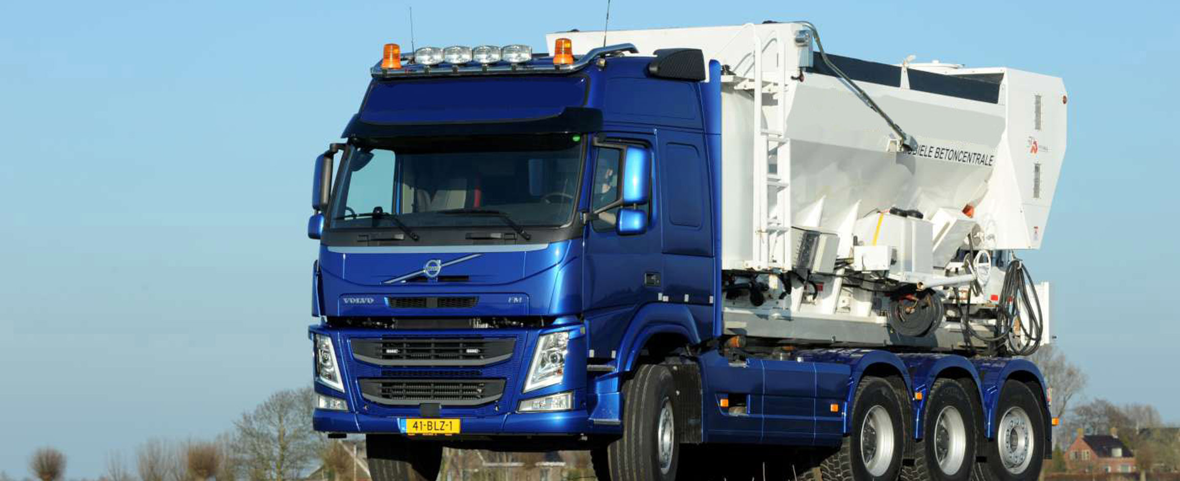 Mobiele betoncentrale